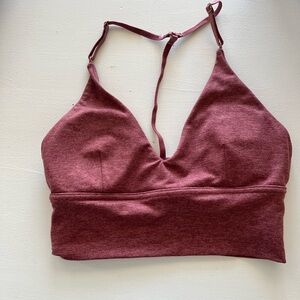 P'tula Red Triangle Bralette with Adjustable Straps